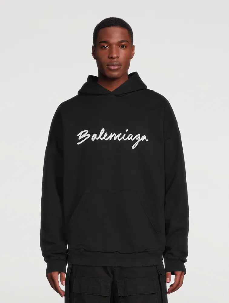 Balenciaga NewLogo OversizedPopoverHoodyサイズはXSです