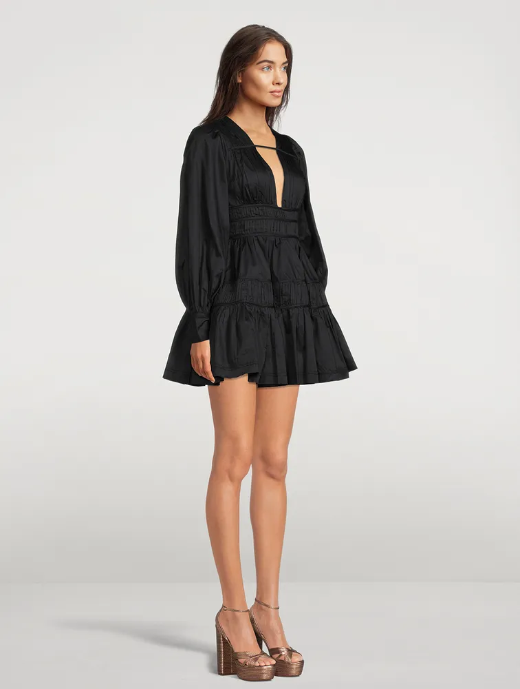 AJE Fallingwater Gathered Mini Dress Yorkdale Mall