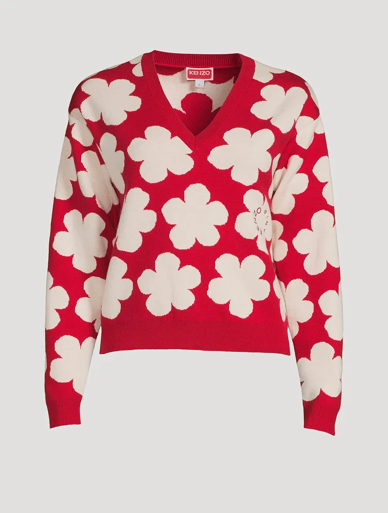 KENZO Hana Dots Jacquard Sweater | Square One