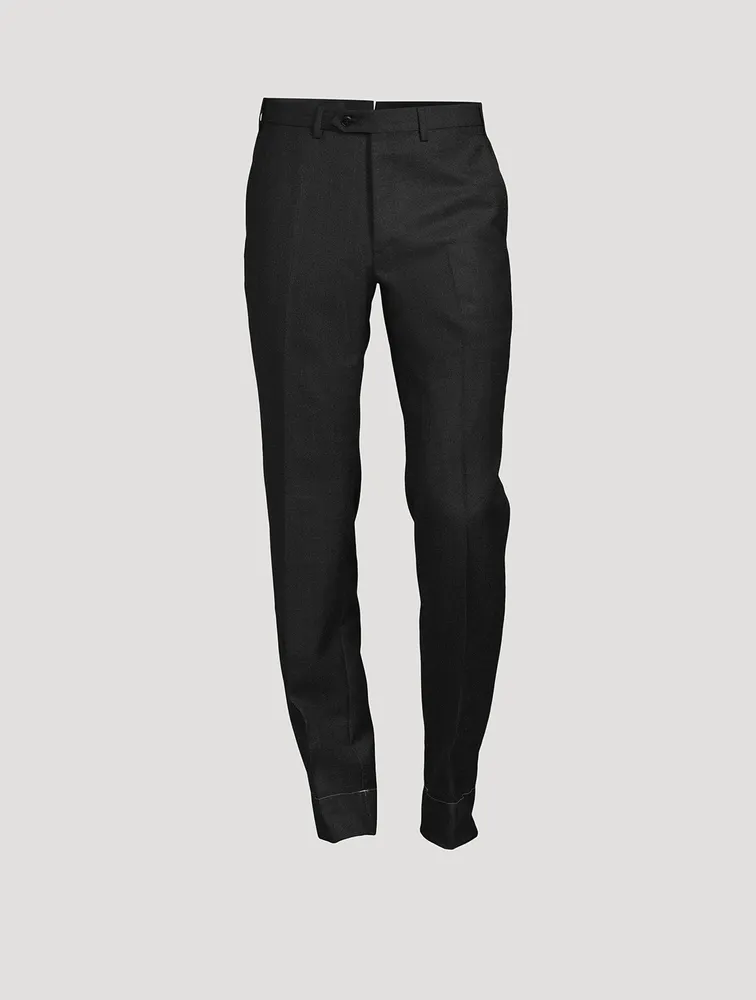 Holt Renfrew Wool Formal Pants | Square One