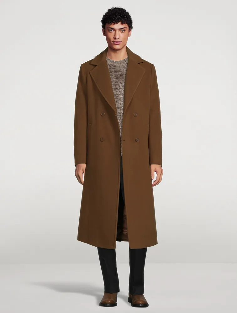 HiSO Wool And Cashmere Long Coat | Square One