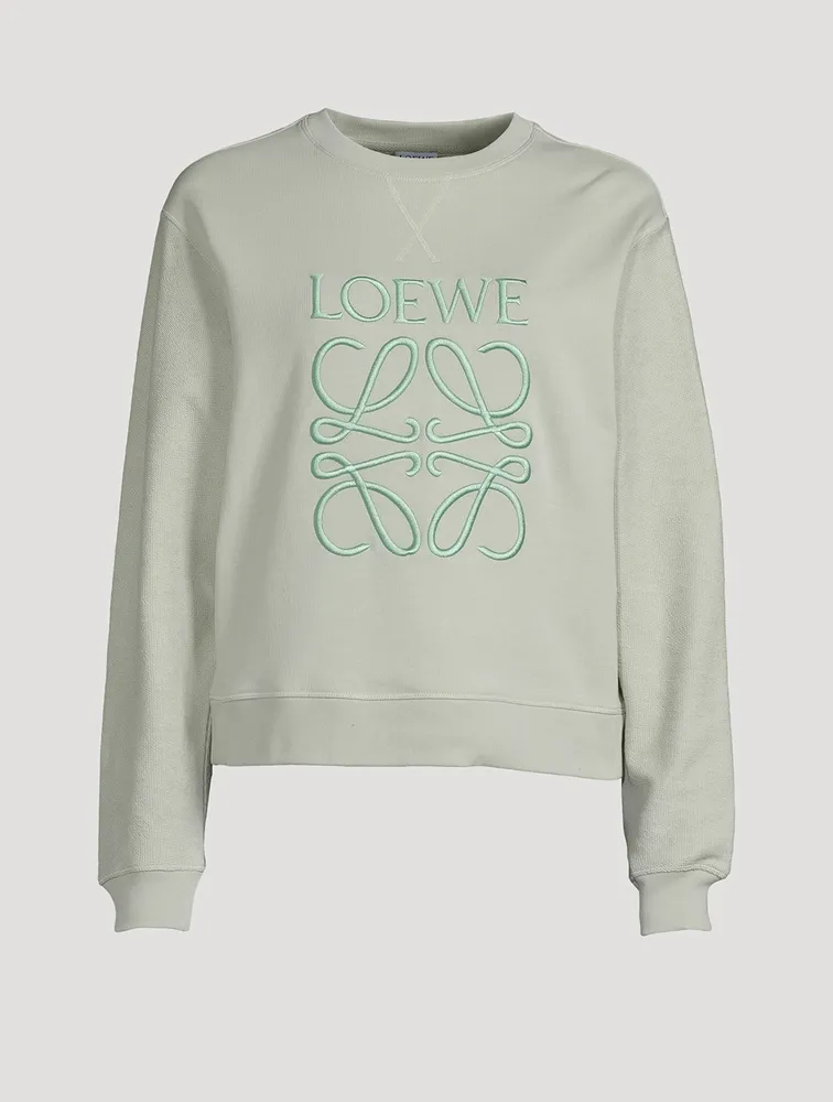 LOEWE Anangram Embroidered Sweatshirt | Square One