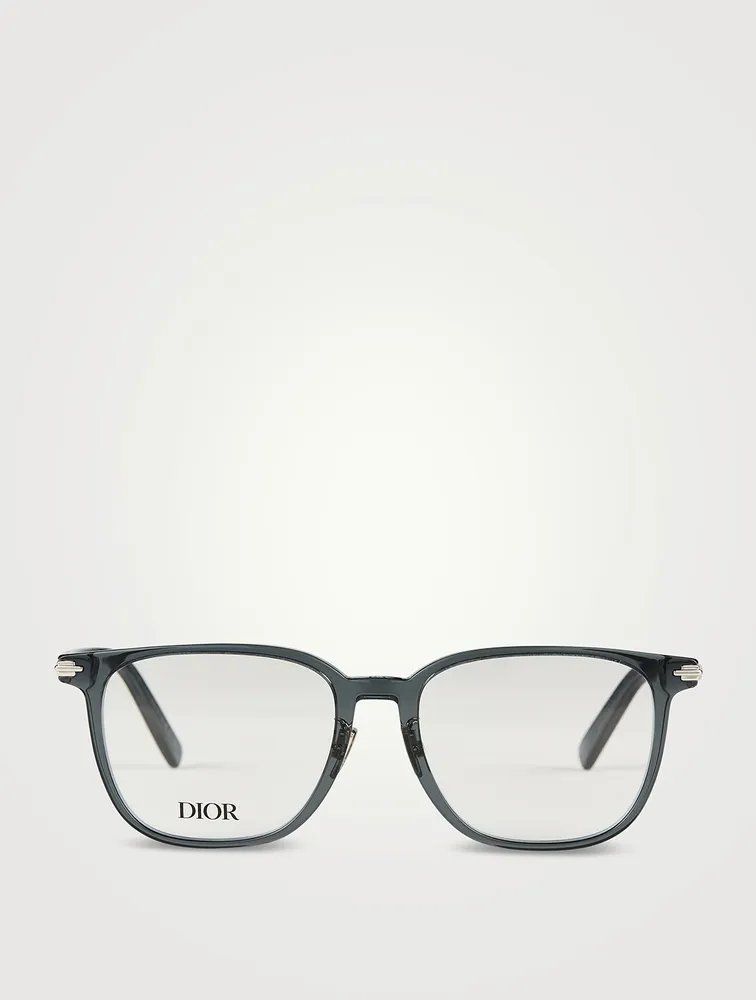 Diorblacksuito S15f Rectangular Optical Glasses 