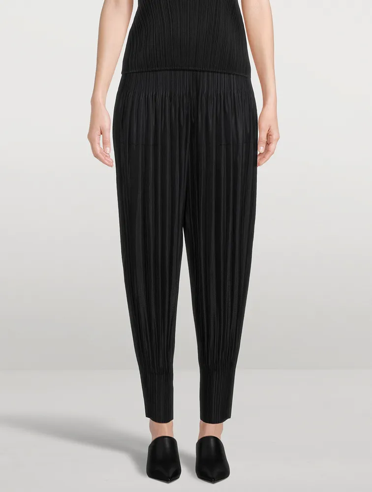 PLEATS PLEASE ISSEY MIYAKE Fluffy Basics Pants Yorkdale Mall