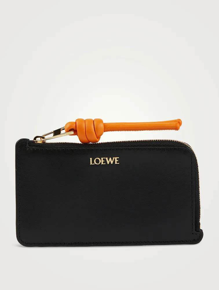 LOEWE Knot Coin Leather Card Holder | Yorkdale Mall