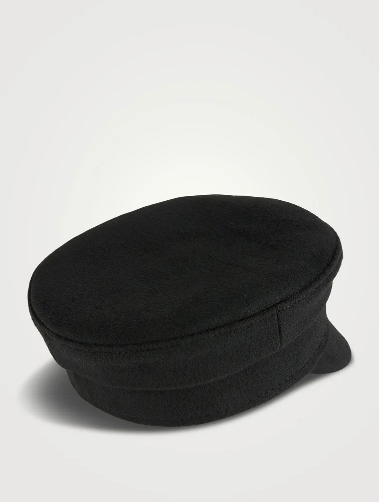 RUSLAN BAGINSKIY Wool Baker Boy Cap | Yorkdale Mall