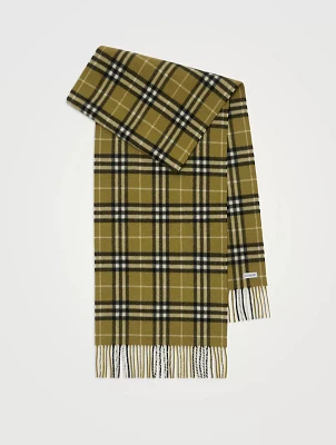 BURBERRY｜SCARVES (EKD wool cashmere blend scarf (808489 BURBERRY Reversible Ekd Cashmere Scarf | Holt Renfrew