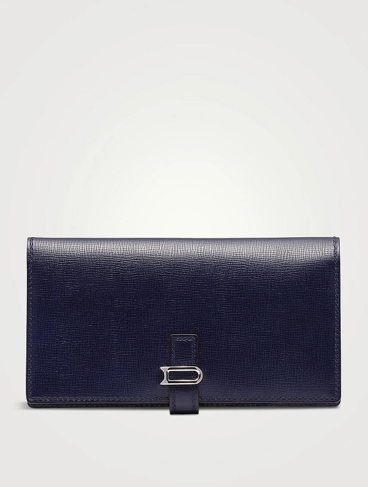 【DELVAUX直営店】Leonce Long Wallet DELVAUX Leonce Long Wallet in Opera Calf (DELVAUX/折りたたみ