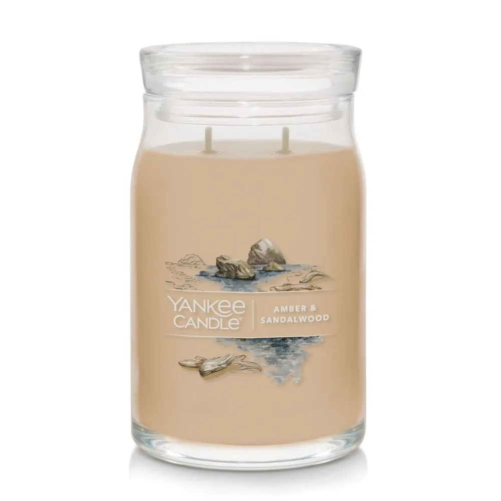 Yankee Candle Amber & Sandalwood Hamilton Place