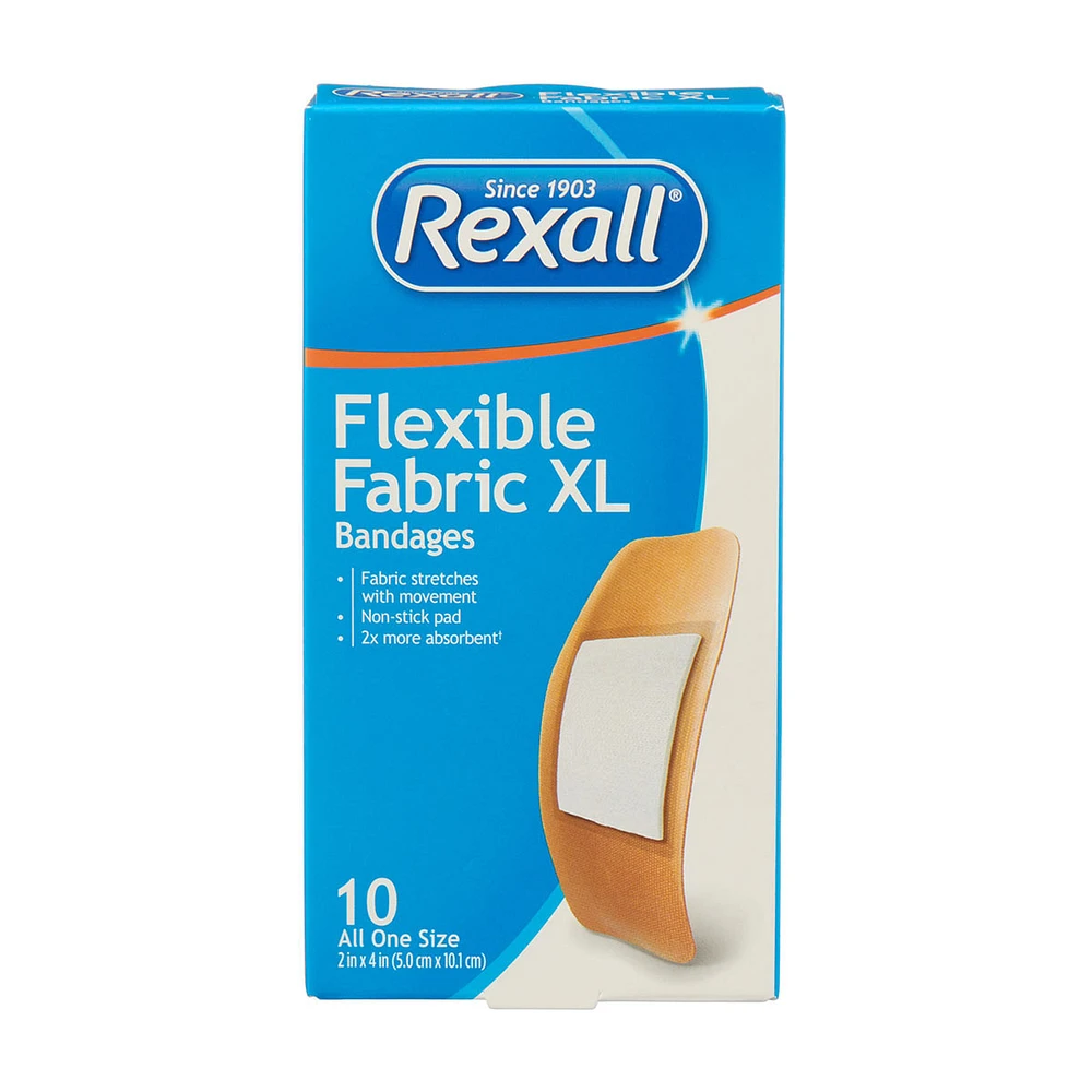 Rexall Fabric Bandage Axl, 10 Count Hamilton Place
