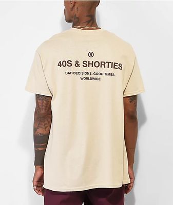 40s & Shorties Angel Logo White T-Shirt | Mall of America®