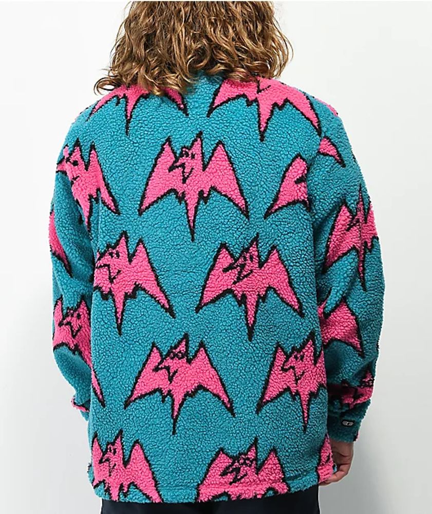 Airblaster Sherpa Blue & Pink Half Zip Sweatshirt Mall of America®