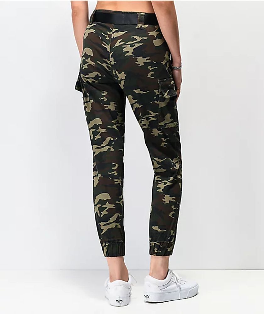 Almost Famous Belted Camo Cargo Pants Mall Of America® 1623