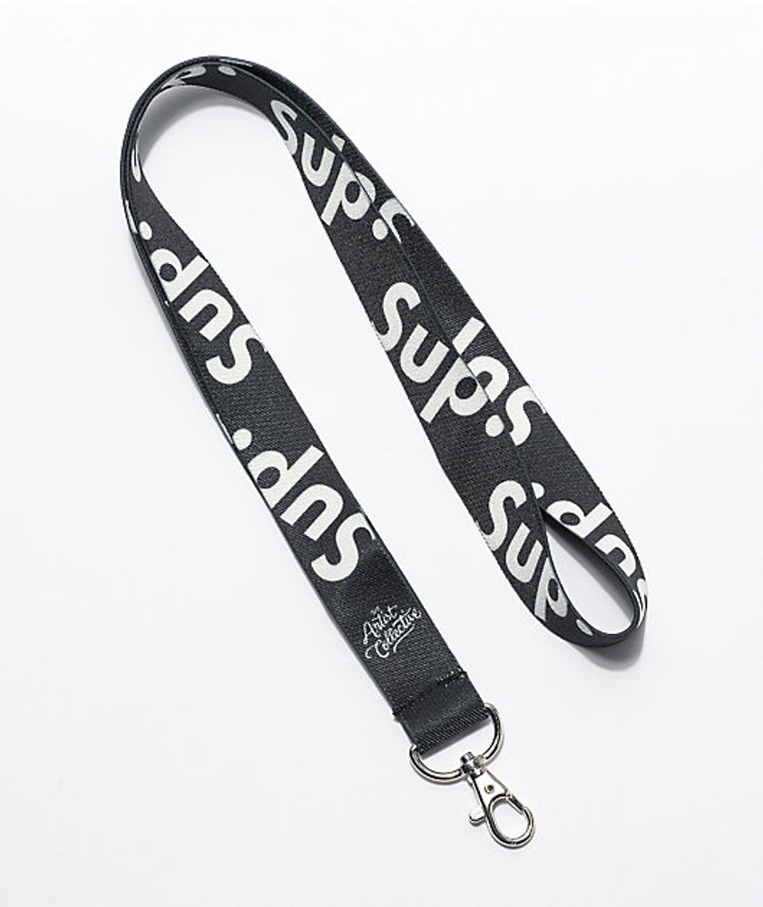 The Artist Collective Artist Collective Sup Black Lanyard | Mall of ...