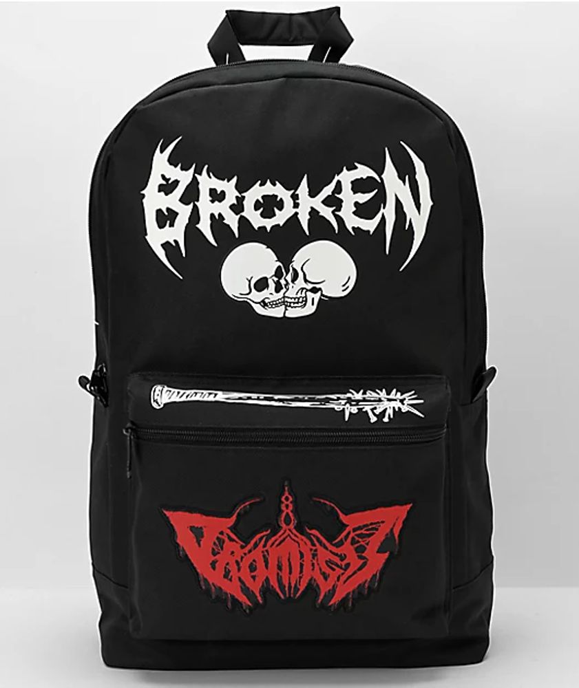 Broken Promises Breakdown Black Backpack | Bramalea City Centre