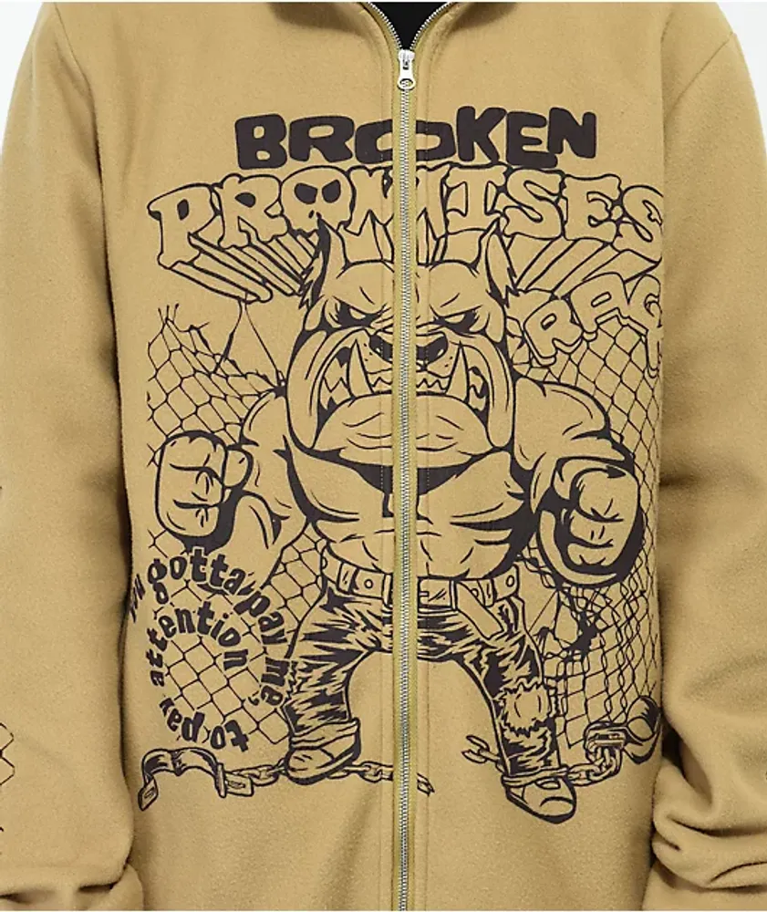 Broken Promises Pay Attention Brown Sherpa Jacket | Bramalea City Centre