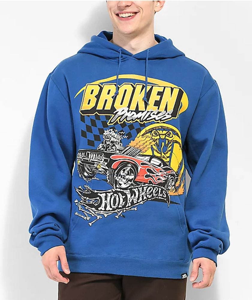 Racer hot sale blue hoodie