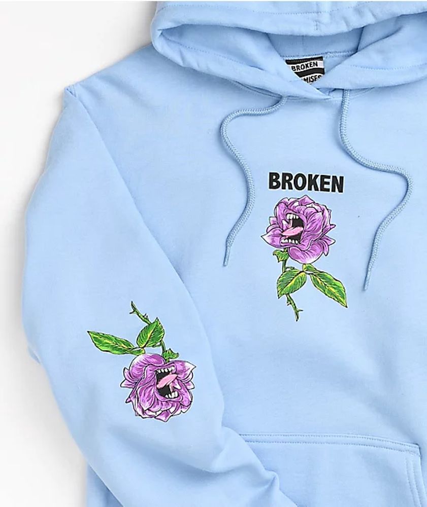 Broken displays broken promises new arrivals hoodie