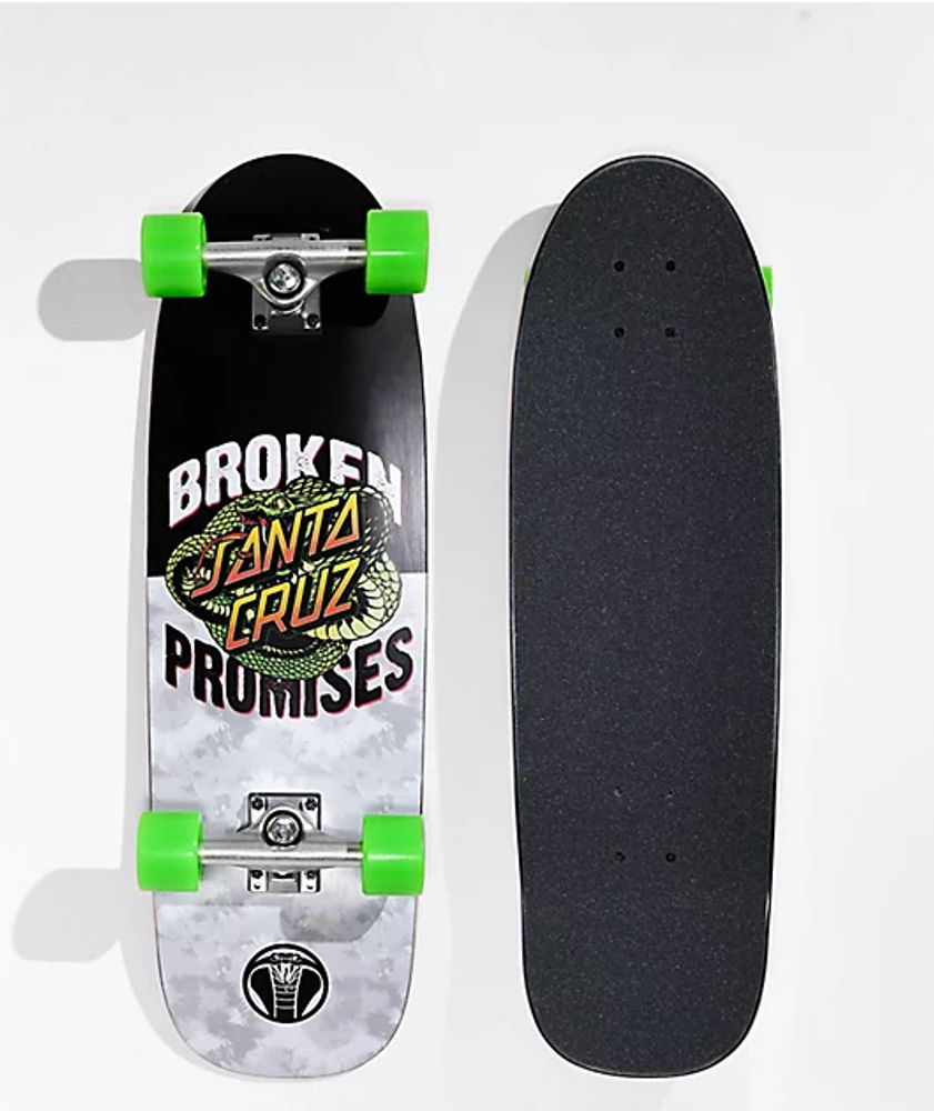Skateboard SANTA CRUZ Complet 27" - Graphic Screaming Hand - Vintage - Occasion