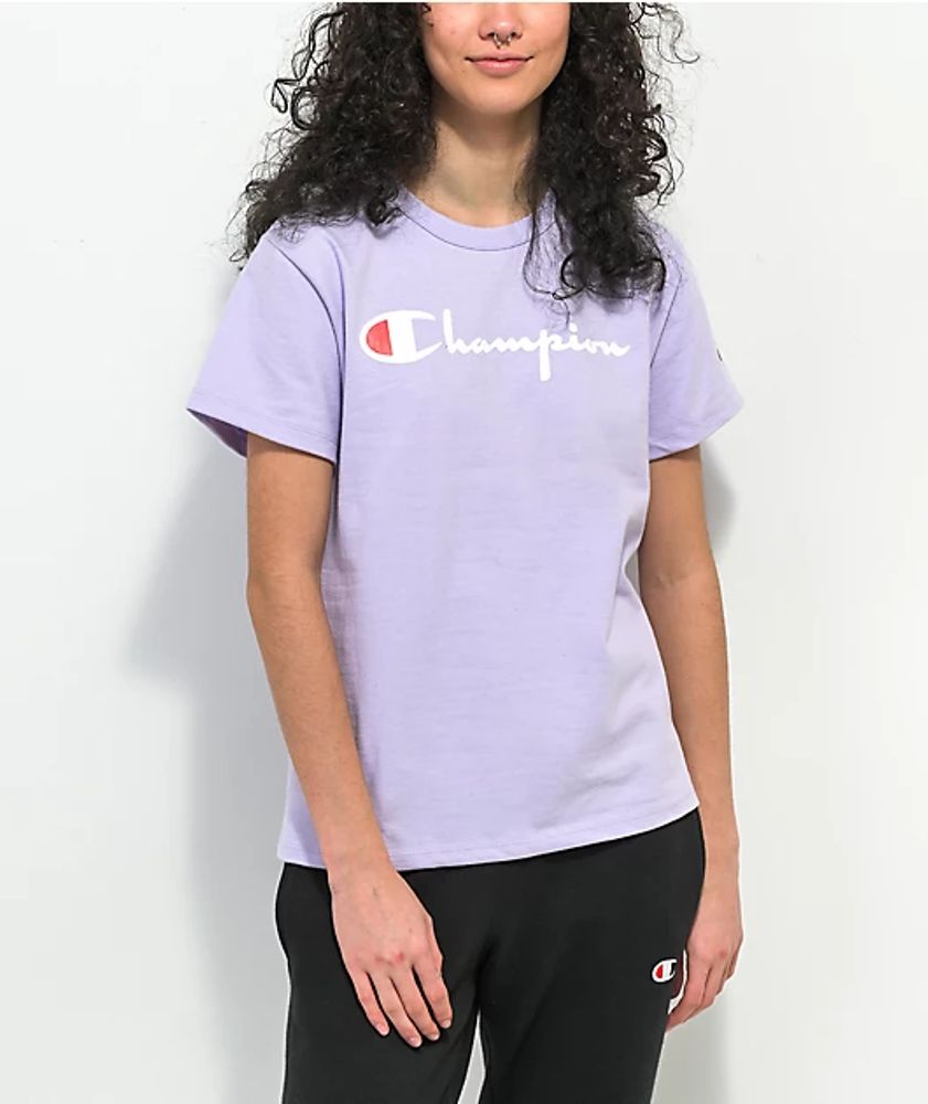 Champion Heritage Lilac T Shirt Mall of America