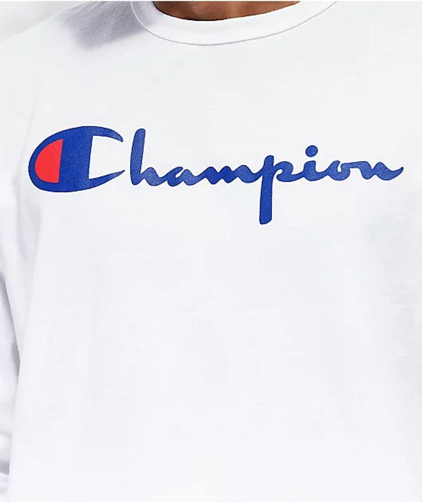 Champion script long sleeve top