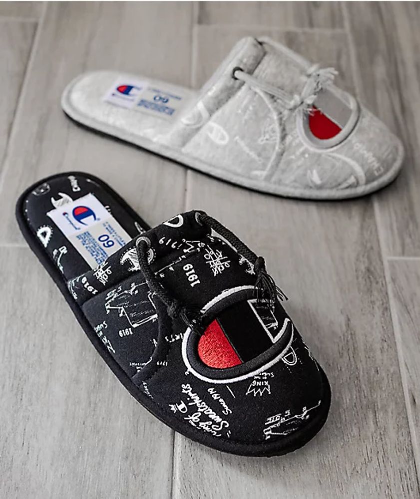 Champion discount grey slippers