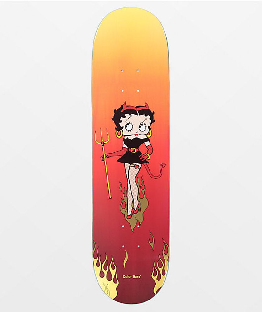 Color Bars x Betty Boop Devil 8.25" Skateboard Deck | Mall of America®