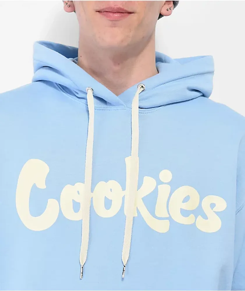 Mint discount blue hoodie