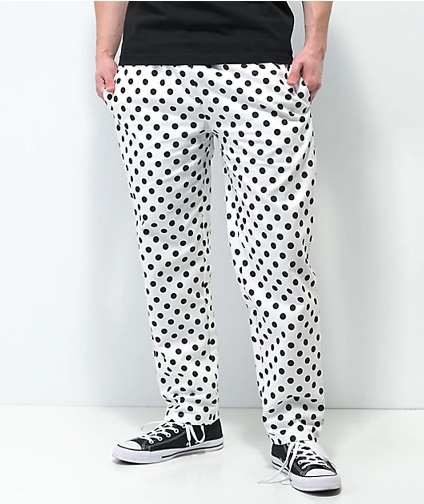 Cookman Dot White Chef Pants | Connecticut Post Mall