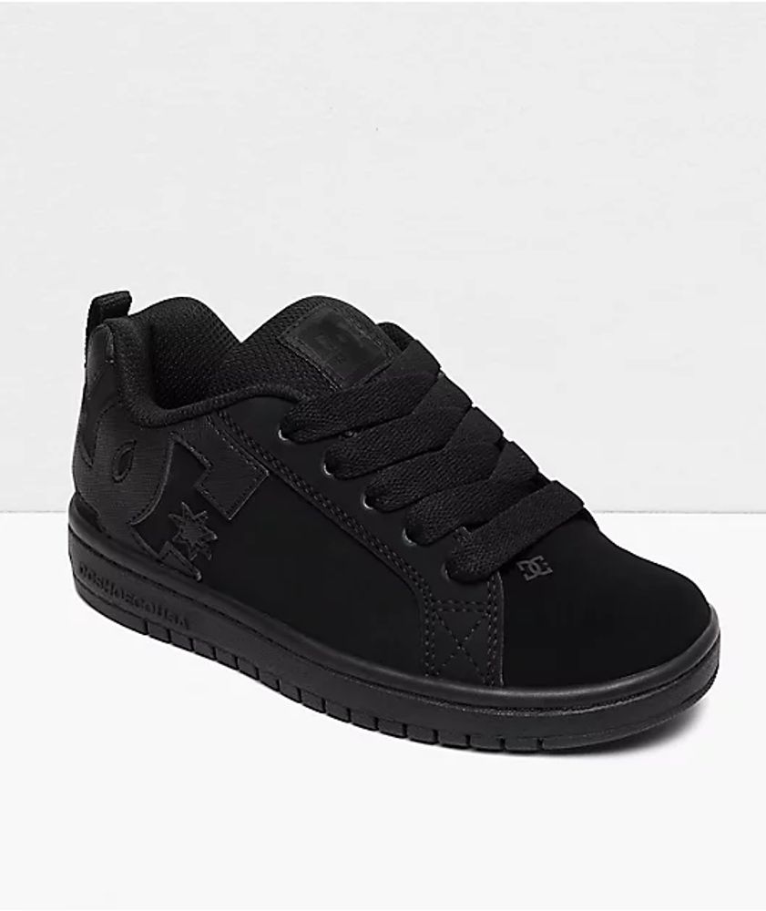 DC Kids Court Graffik Black & Skate Shoes Bramalea City Centre