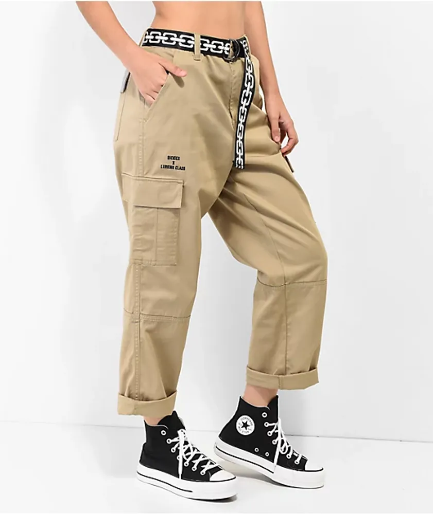 Dickies x Lurking Class by Sketchy Tank Khaki Cargo Pants Dickies x Lurking Class by Sketchy Tank Khaki Cargo Pants