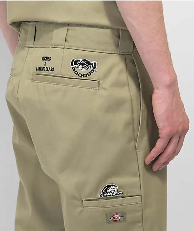 Dickies x Lurking Class by Sketchy Tank Taupe Double Knee Skate