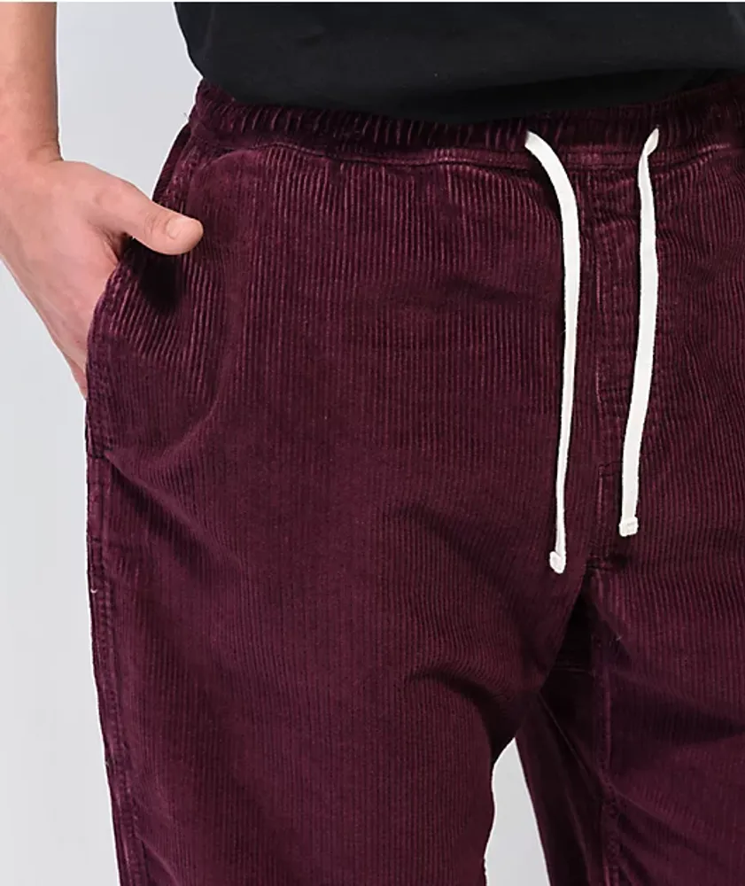Element Chillin Wine Corduroy Pants Mall of America