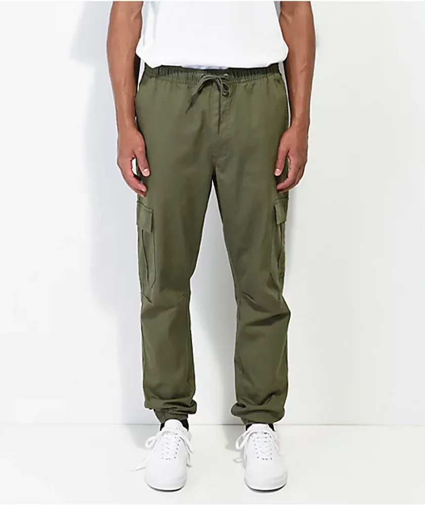 Empyre Creager Olive Green Cargo Jogger Pants Mall of America®