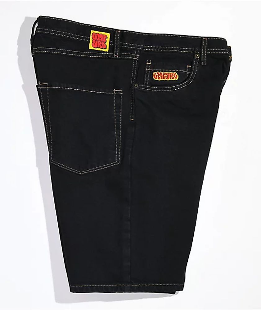 Empyre Loose Fit Black Denim Skate Shorts Mall of America®