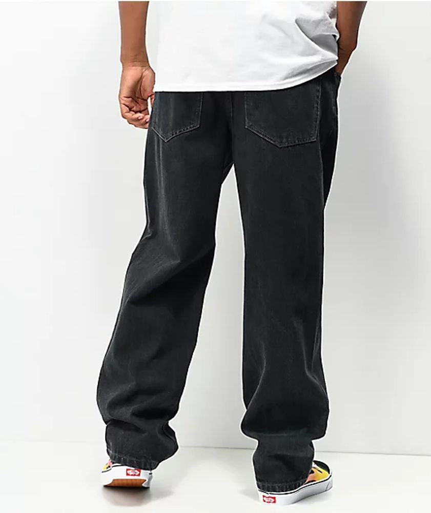 Empyre Loose Fit Black Shmutz Wash Skate Jeans | Mall of America®