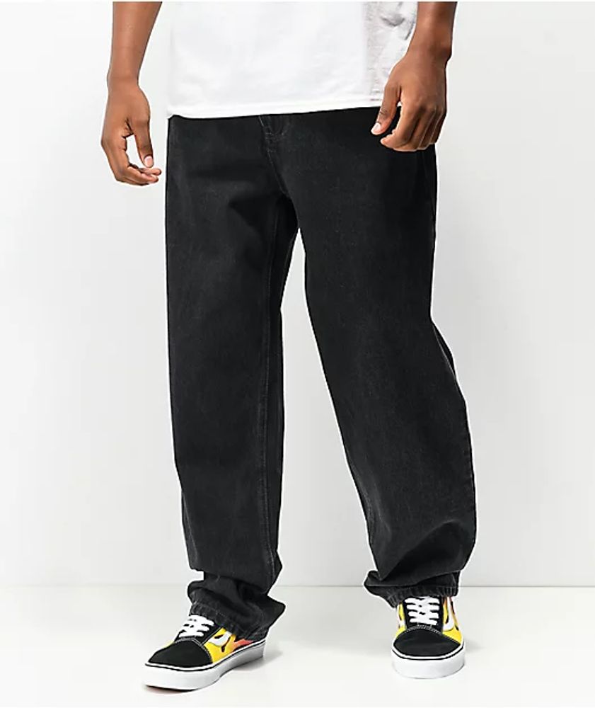 Empyre Loose Fit Black Shmutz Wash Skate Jeans | Mall of America®