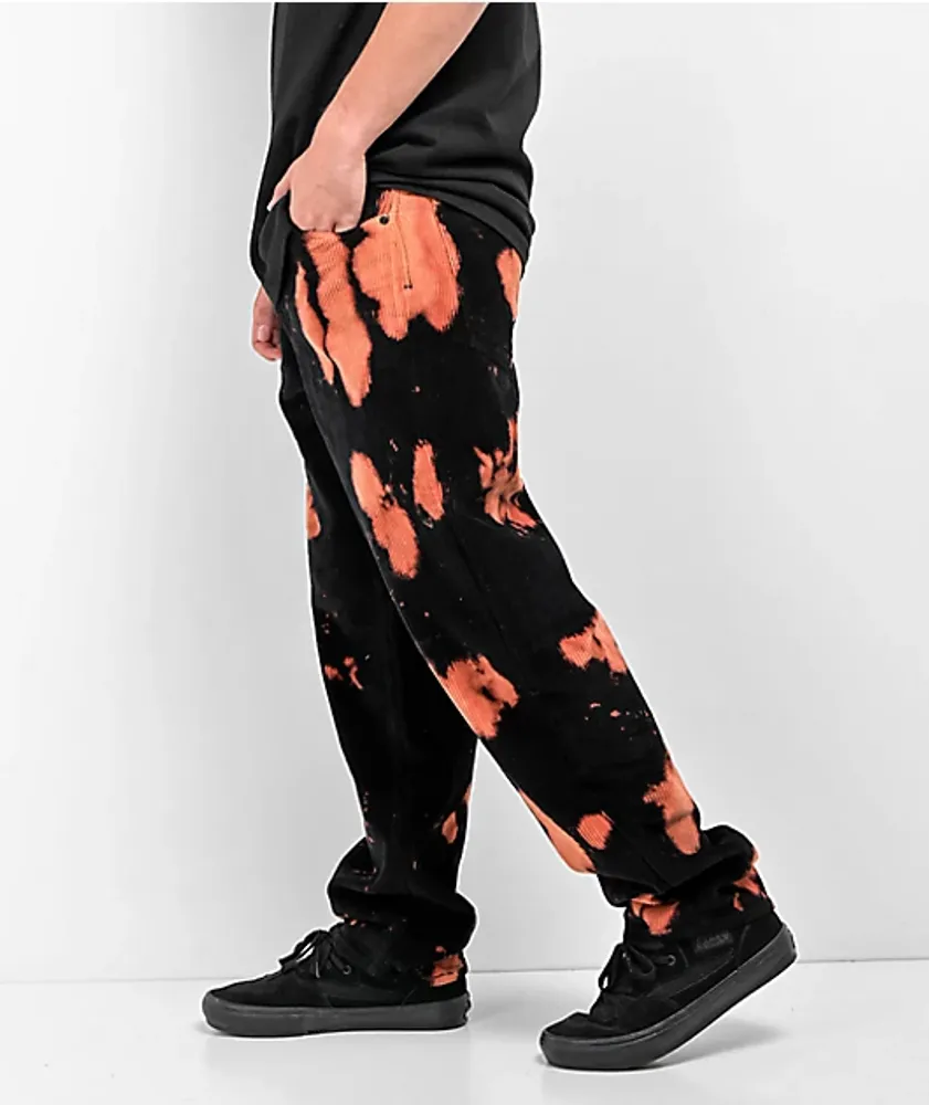 Black bleached best sale joggers