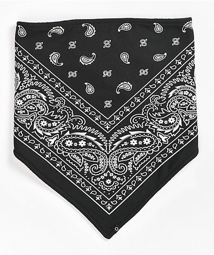 Empyre Paisley Black Fleece Bandana | Connecticut Post Mall