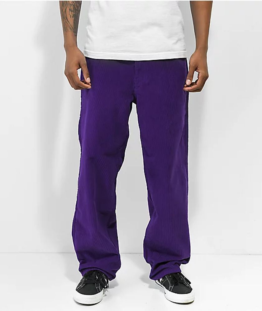 Purple corduroy jeans 2025