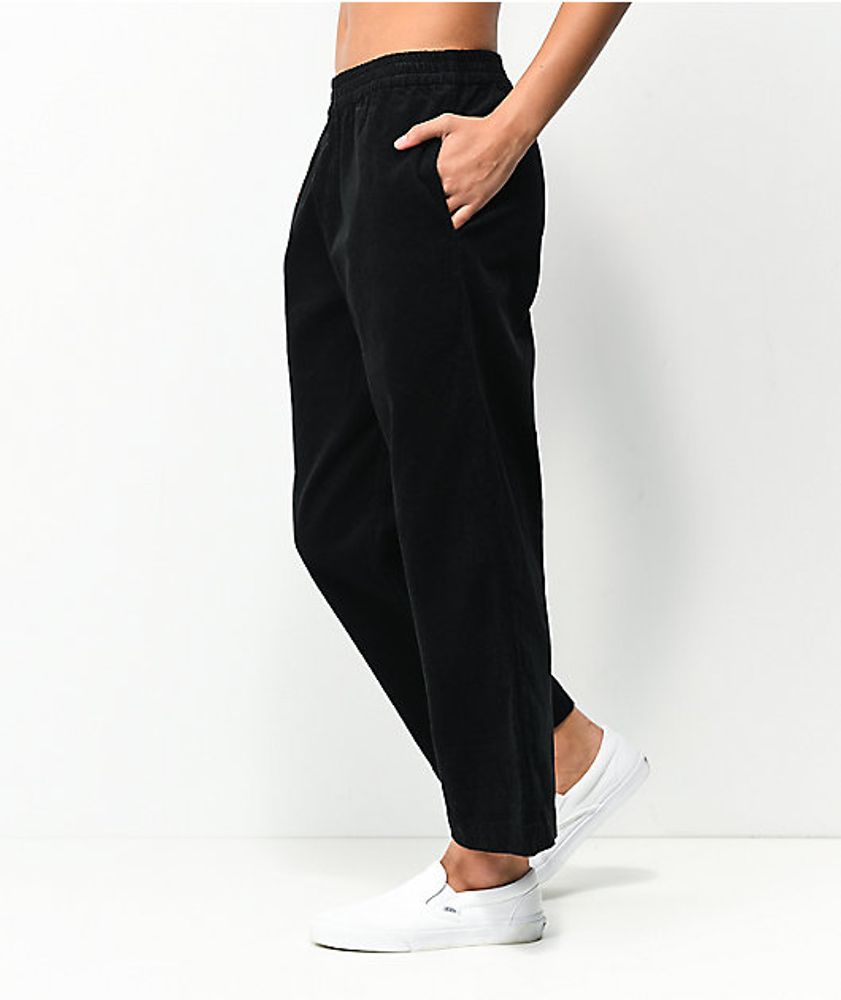 Empyre Zoey Black Elastic Waist Corduroy Pants | Mall of America®