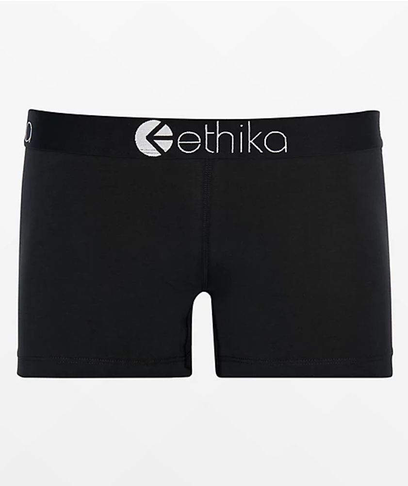 Ethika Basic Black Staple Boyshort Underwear Mall of America®