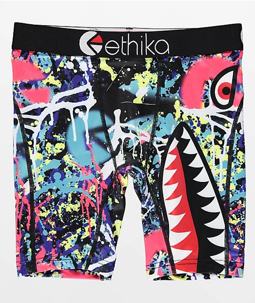 Ethika Kids Bomber Drip Black Boxer Briefs Mall of America®