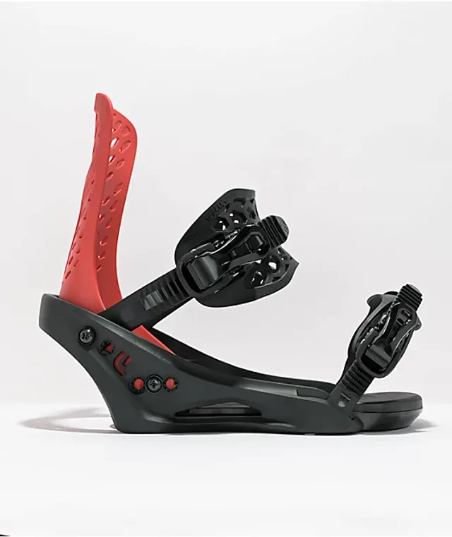 FLUX PR Red Snowboard Bindings | Vancouver Mall