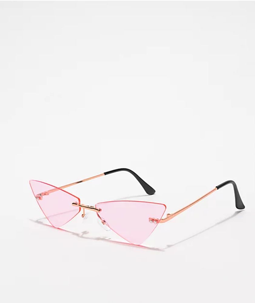 Zumiez Frameless Pink Cat Eye Sunglasses Mall Of America® 