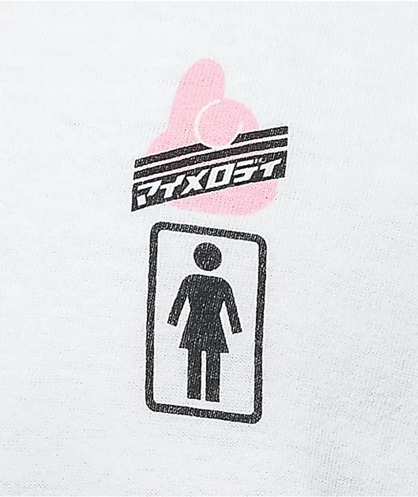 Girl x Hello Kitty Tokyo Speed Char White TShirt Mall of America®