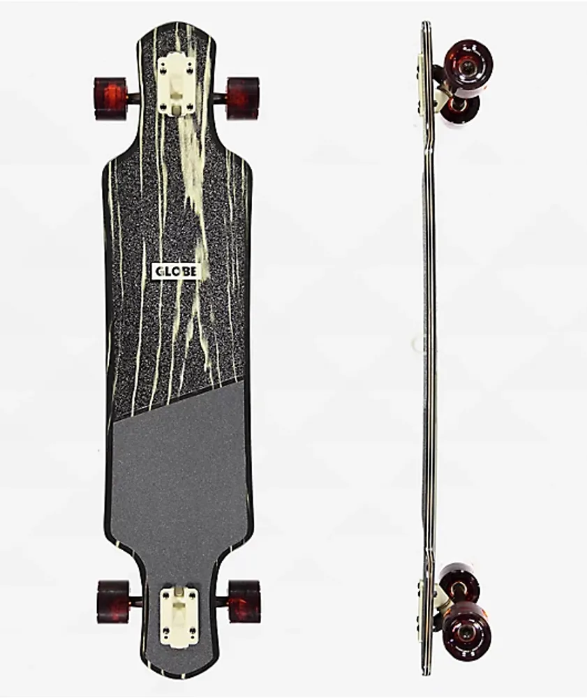 Zumiez Globe Geminon Rock 40" Drop Through Longboard Complete | Mall Of ...