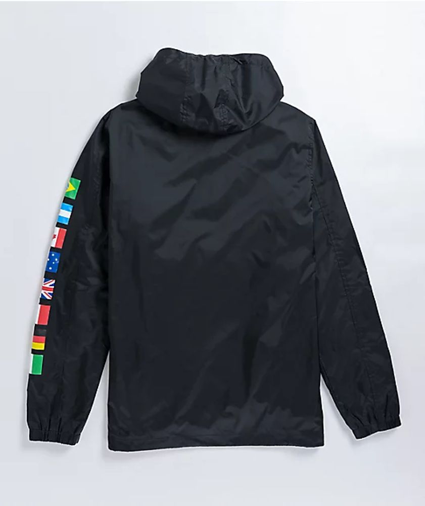 Huf regional tour anorak black cheap