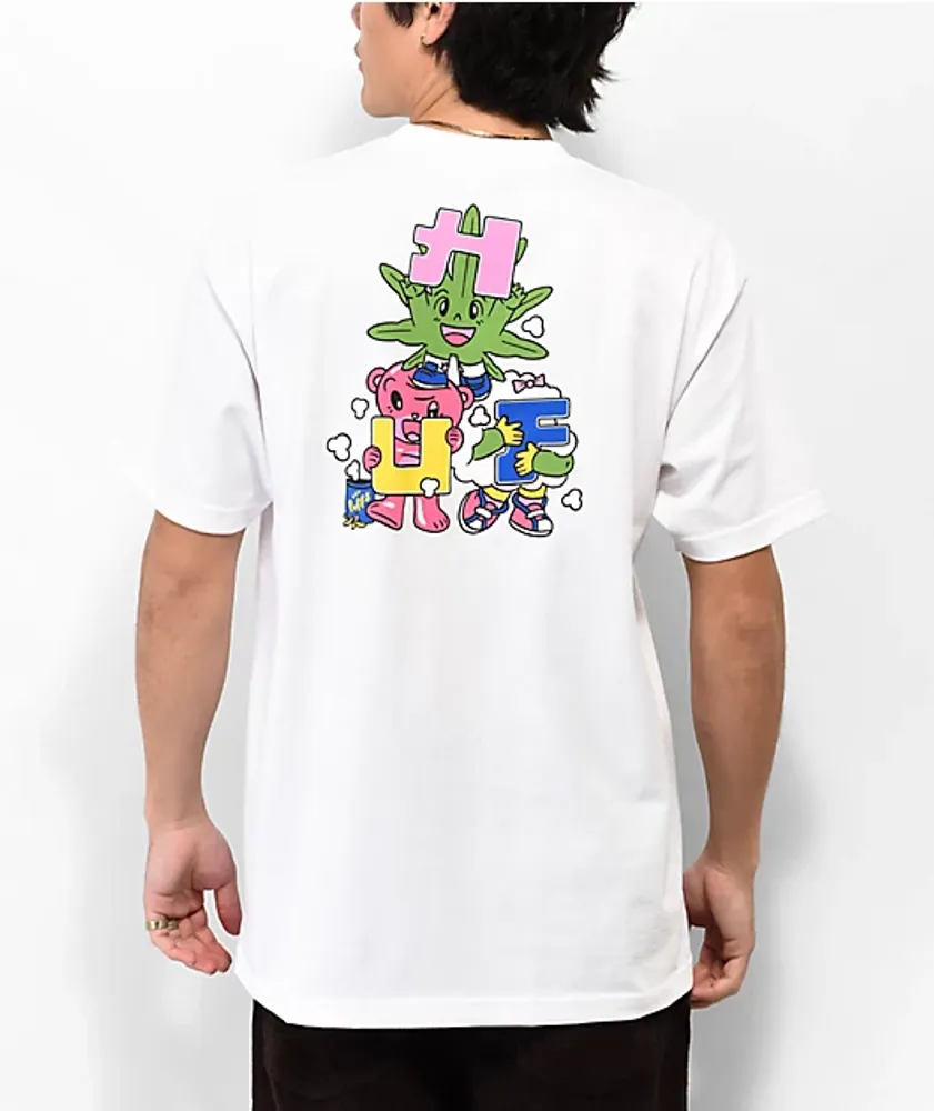 HUF Kawaii White T-Shirt | Shop Midtown