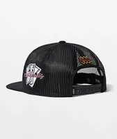 HUF x Freddie Gibbs Triple 7 Black Trucker Hat | Shop Midtown